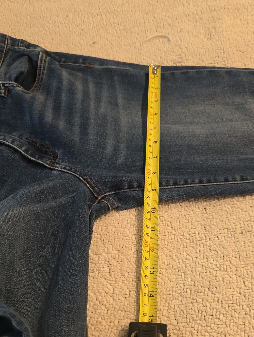 Kut from the Kloth Women's Dark Blue Rolled Cuff Jeans - Picture 7 of 11